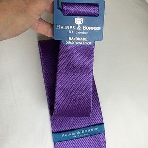 Haines & Bonner Men’s Silk Necktie NWOT